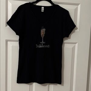 Chris’s Stuff “Bubblicious” Rhinestone Tee